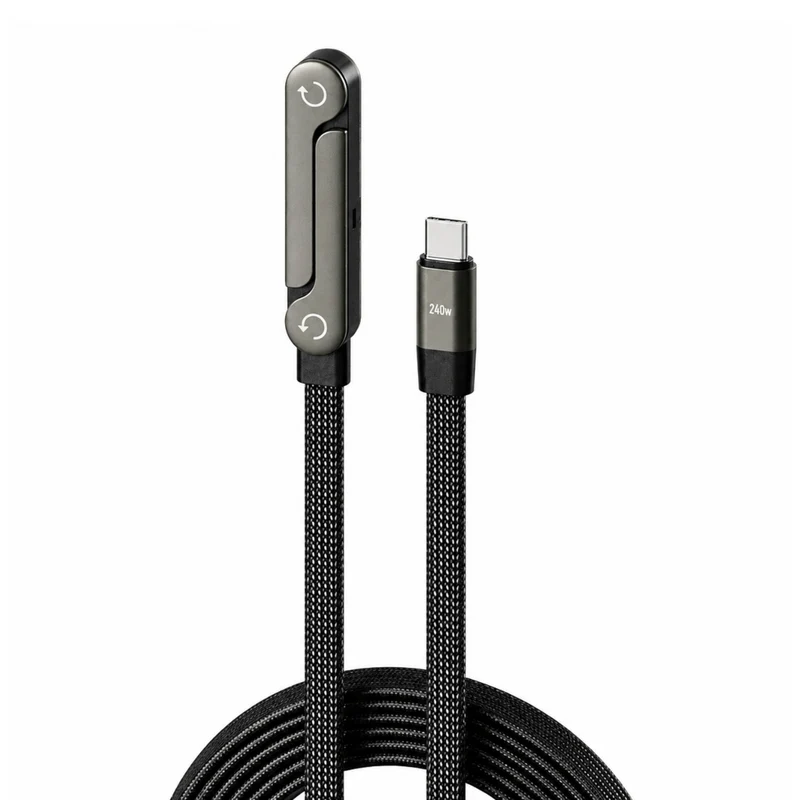 Miomu Cable de Carga Rápida Tipo-C con Soporte para Teléfono Celular