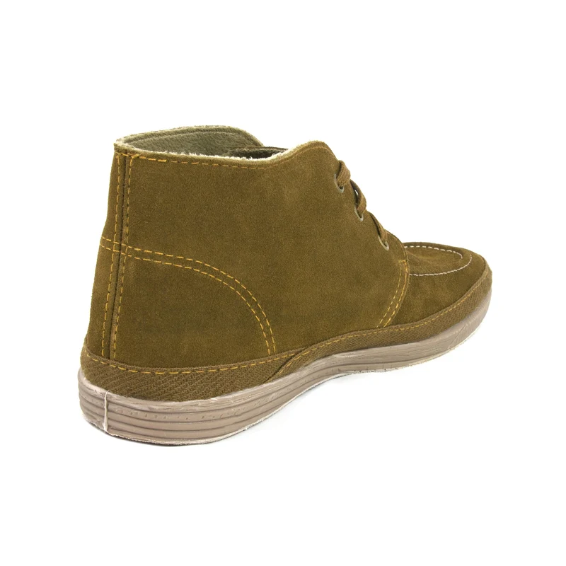 Bota serraje cuero 703 Natural World