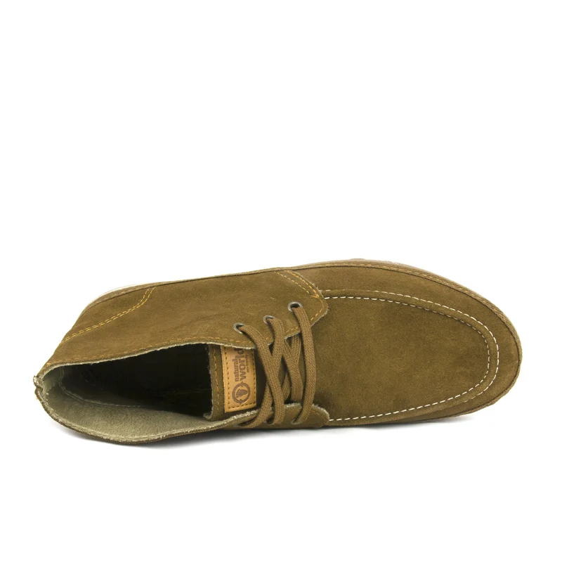 Bota serraje cuero 703 Natural World