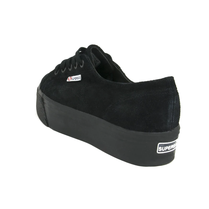 Zapatilla serraje negro 2790SUEW Superga