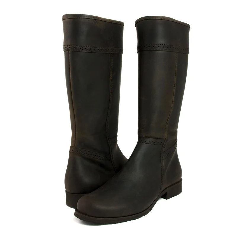 Bota marrón oscuro TEJANA Jeromín