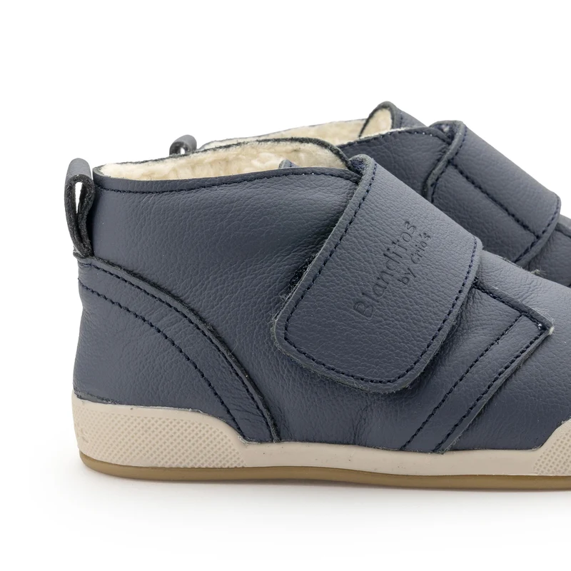 Bota barefoot azul SIDNEY Blanditos