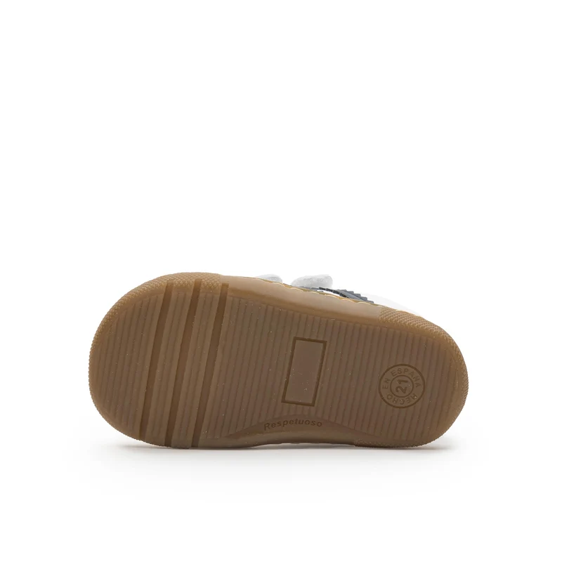 Deportiva barefoot blanco/azul REP Jeromín