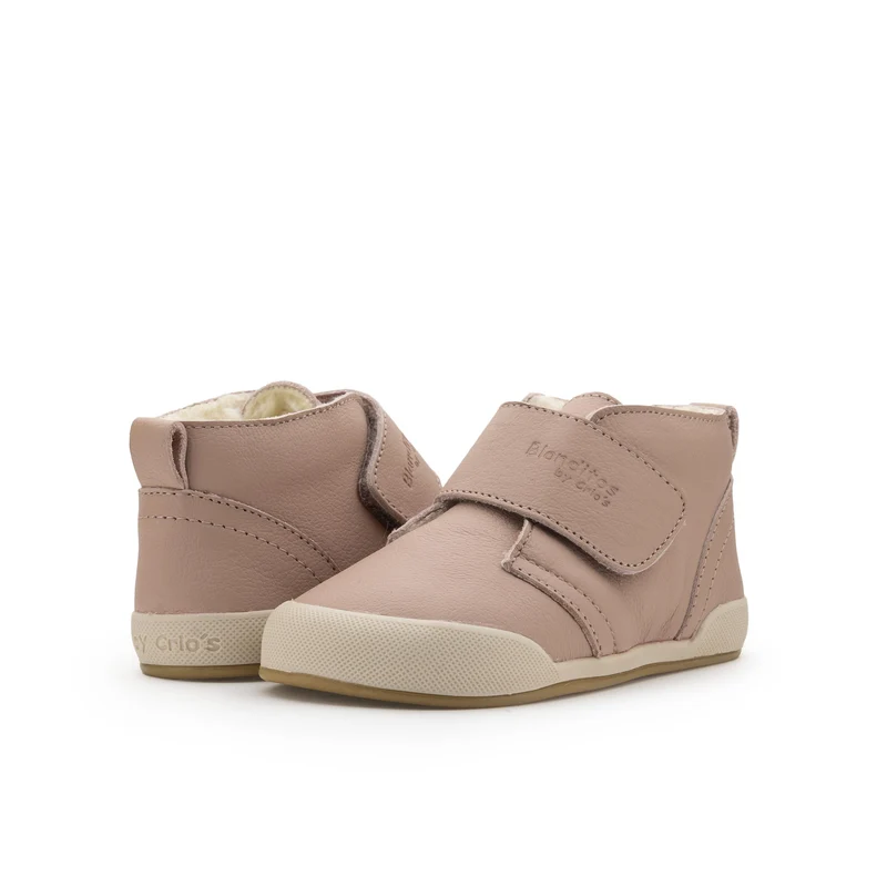 Bota barefoot rosa palo SIDNEY Blanditos