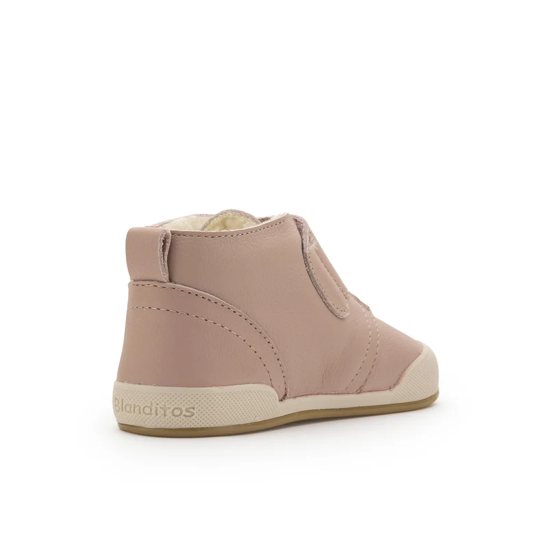 Bota barefoot rosa palo SIDNEY Blanditos