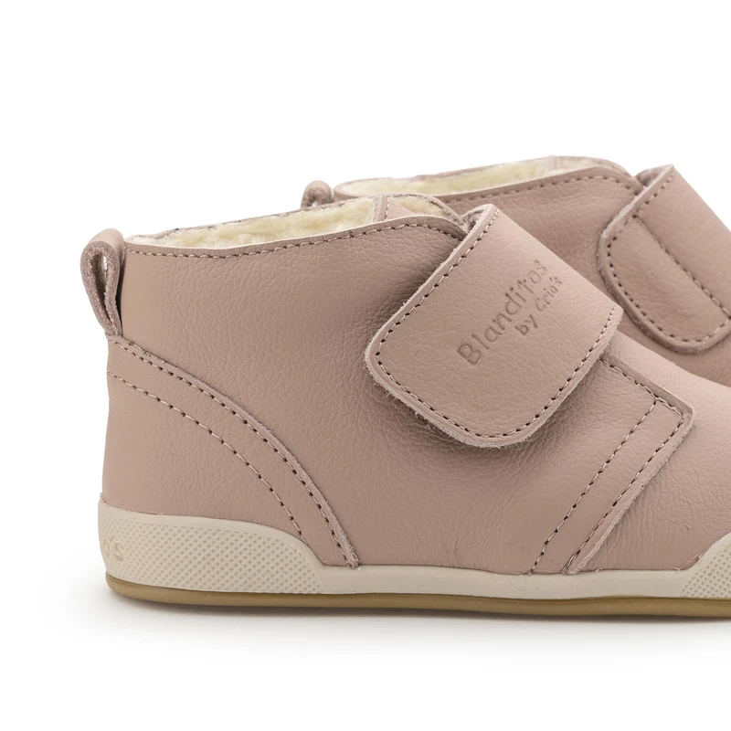Bota barefoot rosa palo SIDNEY Blanditos