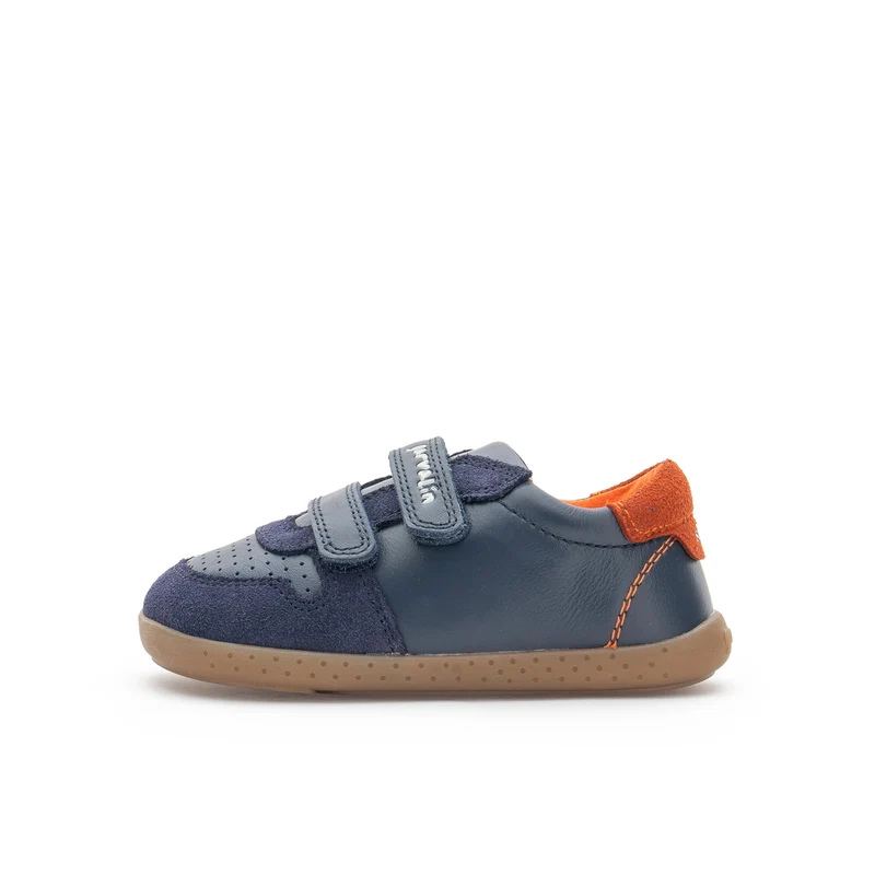 Deportiva barefoot serraje azul 241302 Garvalín