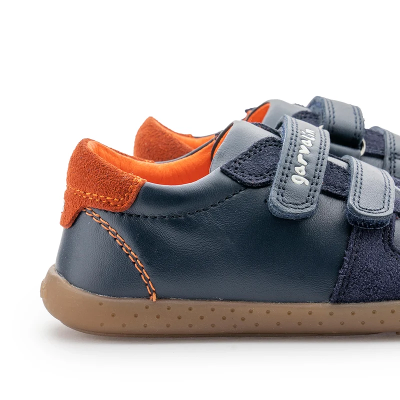 Deportiva barefoot serraje azul 241302 Garvalín