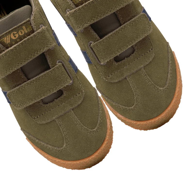 Deportiva kaki/azul HARRIERVEL Gola