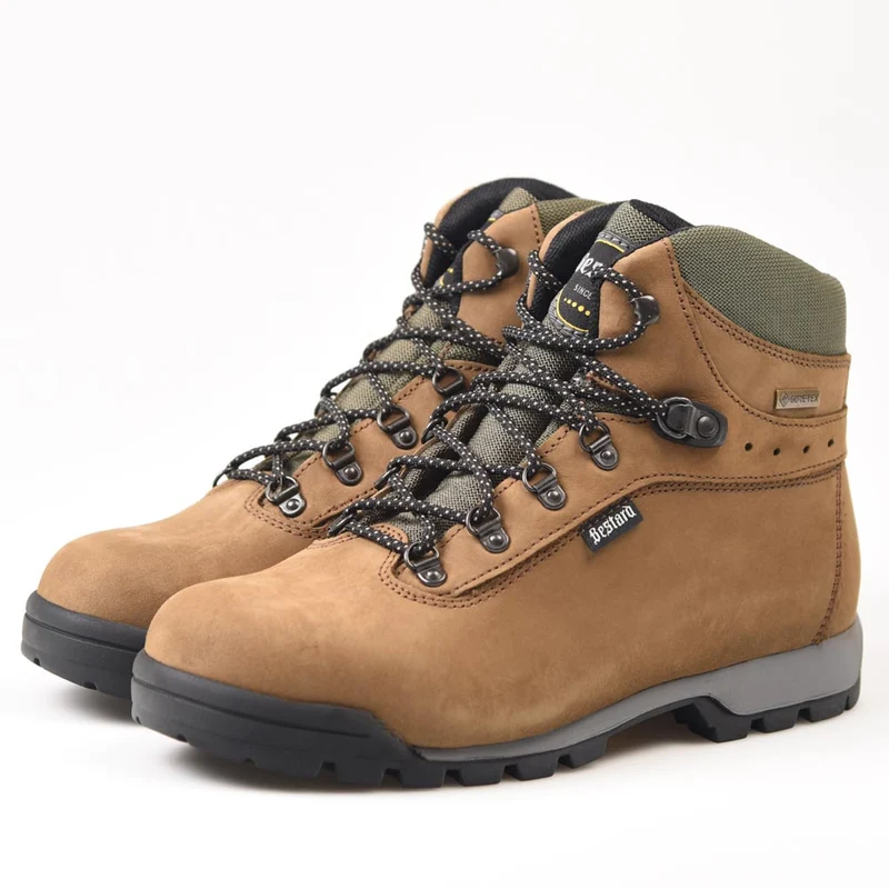 Botas de montaña y trekking Hombre Bestard Galicia Gore-Tex Marrón