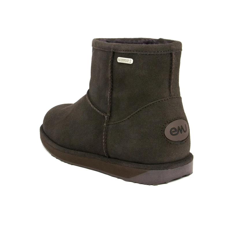 Bota serraje marrón PATERSONMINI Emu