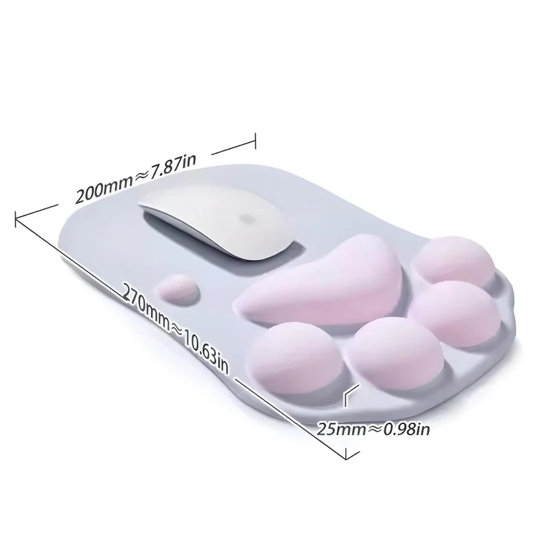 Miomu Mousepad, Diseño Huella Gato