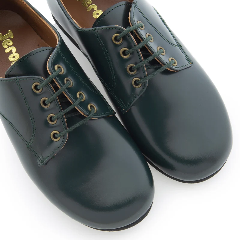 Blucher florentic verde 141-00 Jeromín