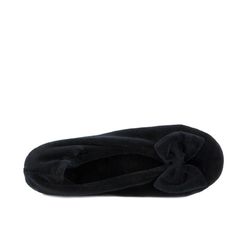 Zapatilla casa negra 99083 Isotoner