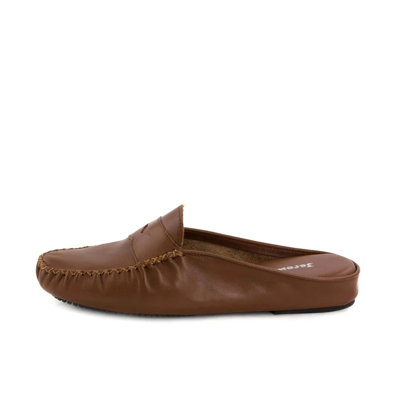 Zapatilla casa cuero 9603 Homers