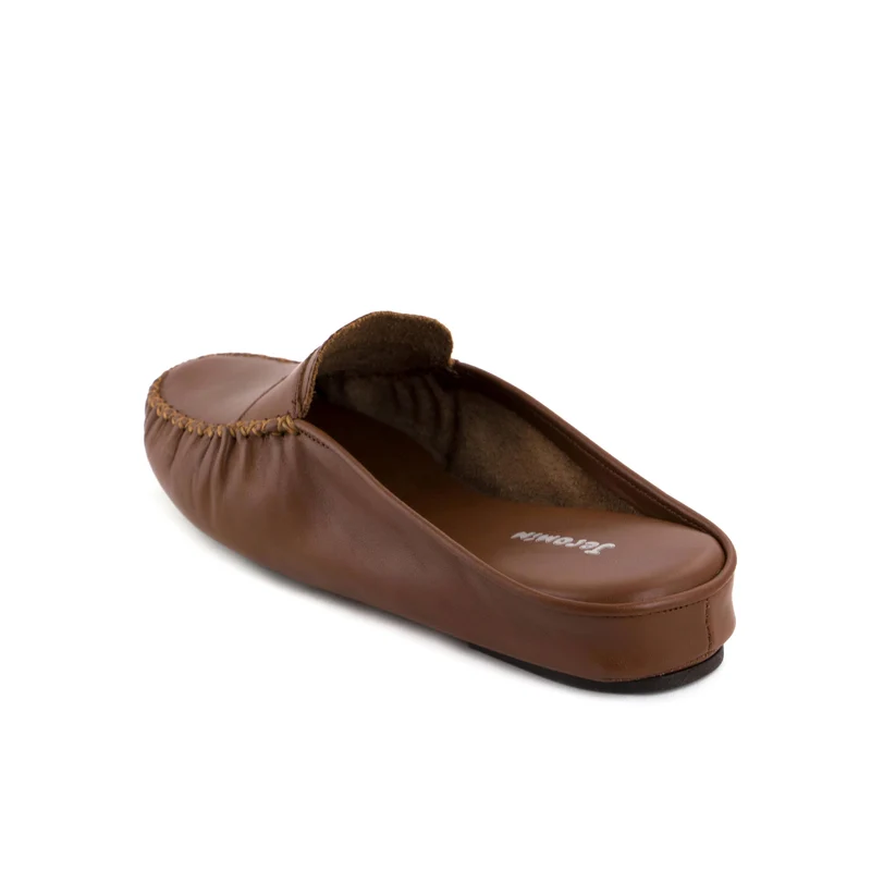 Zapatilla casa cuero 9603 Homers