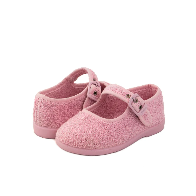Zapatilla casa rosa 1210F Vulladi