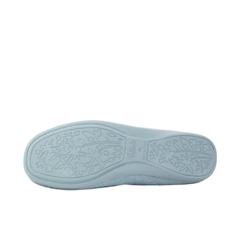 Zapatilla casa celeste 475 Vulladi