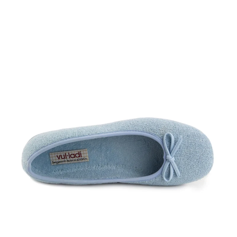 Zapatilla casa celeste 475 Vulladi