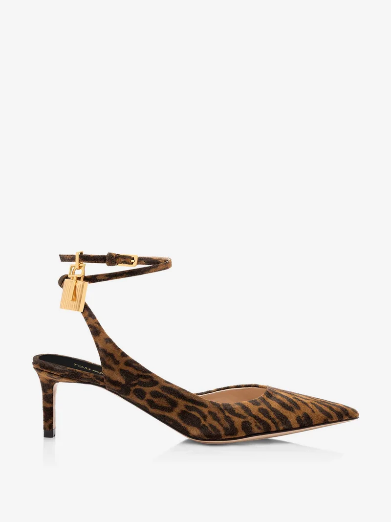 Sandalias Tacón Estampado