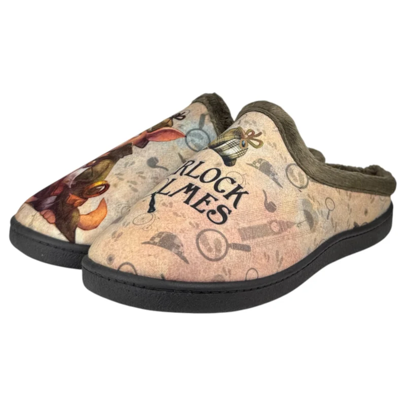 Zapatillas de Casa Plumaflex Holmes 12229 Marrón