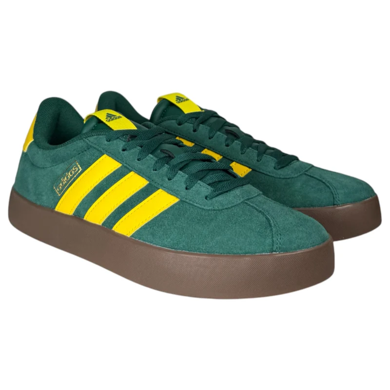 Zapatillas adidas VL Court 3.0 JP7535 Verde Amarillo