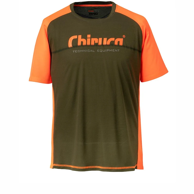 Camiseta Chiruca Horus 01 Verde Naranja