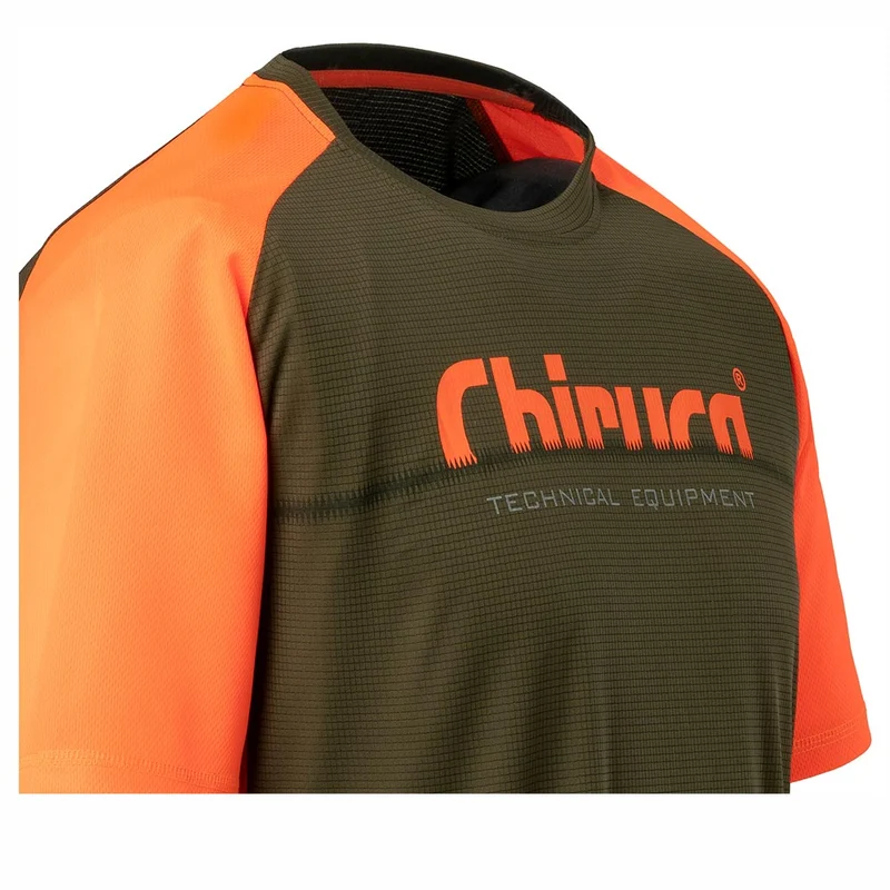 Camiseta Chiruca Horus 01 Verde Naranja