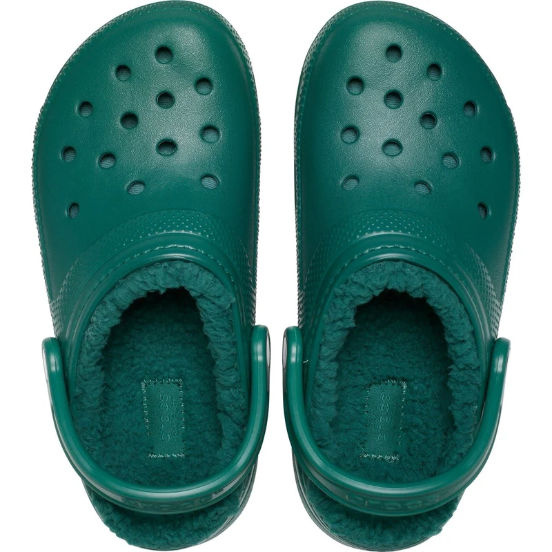Sandalia tipo zueco con forro clásico Crocs 203591 para mujer