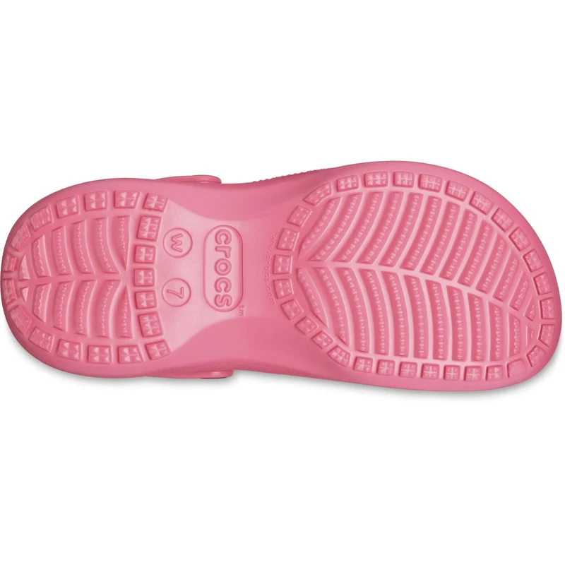 Sandalias tipo zueco con plataforma clásica Crocs 206750 para mujer