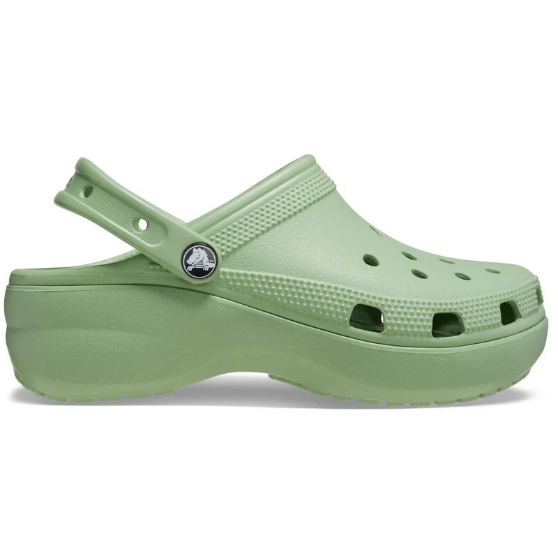 Sandalias tipo zueco con plataforma clásica Crocs 206750 para mujer