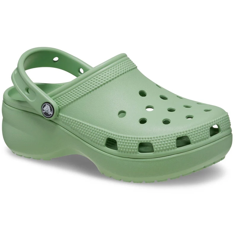Sandalias tipo zueco con plataforma clásica Crocs 206750 para mujer