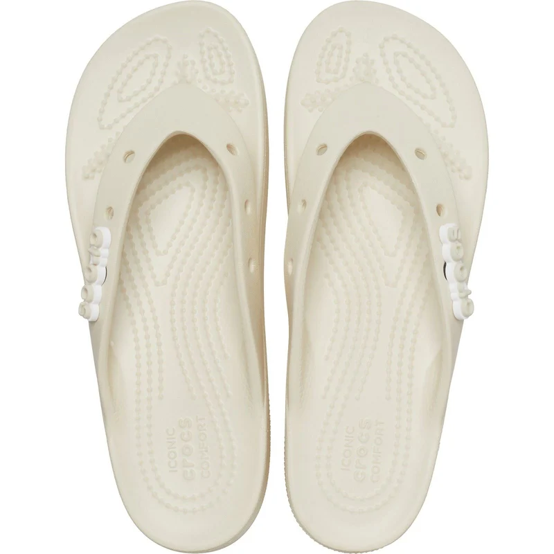 Chanclas de plataforma clásicas Crocs 207714 para mujer