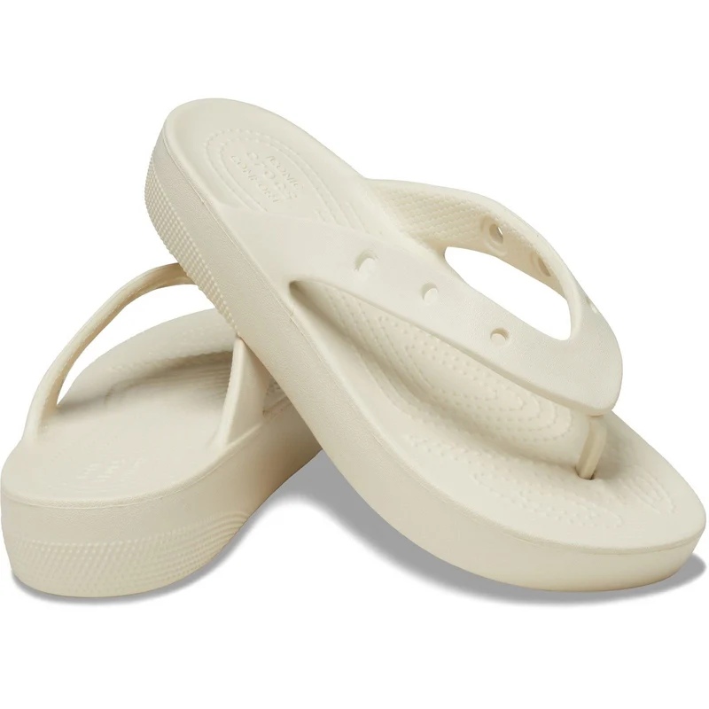 Chanclas de plataforma clásicas Crocs 207714 para mujer