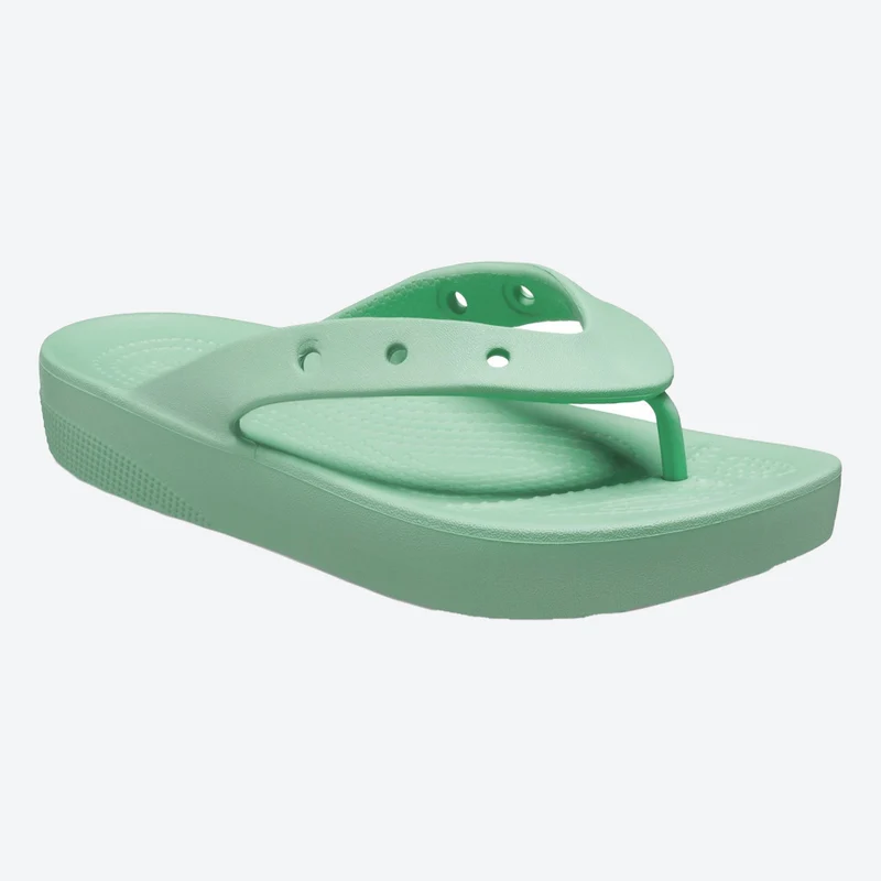 Chanclas de plataforma clásicas Crocs 207714 para mujer