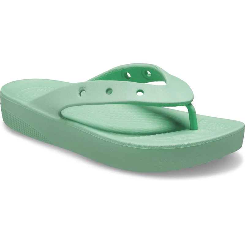 Chanclas de plataforma clásicas Crocs 207714 para mujer