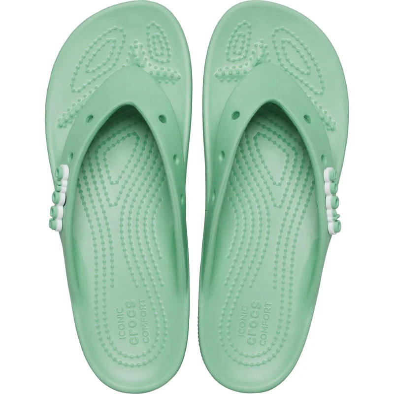 Chanclas de plataforma clásicas Crocs 207714 para mujer