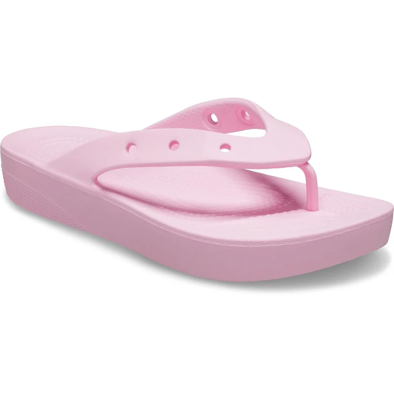 Chanclas de plataforma clásicas Crocs 207714 para mujer