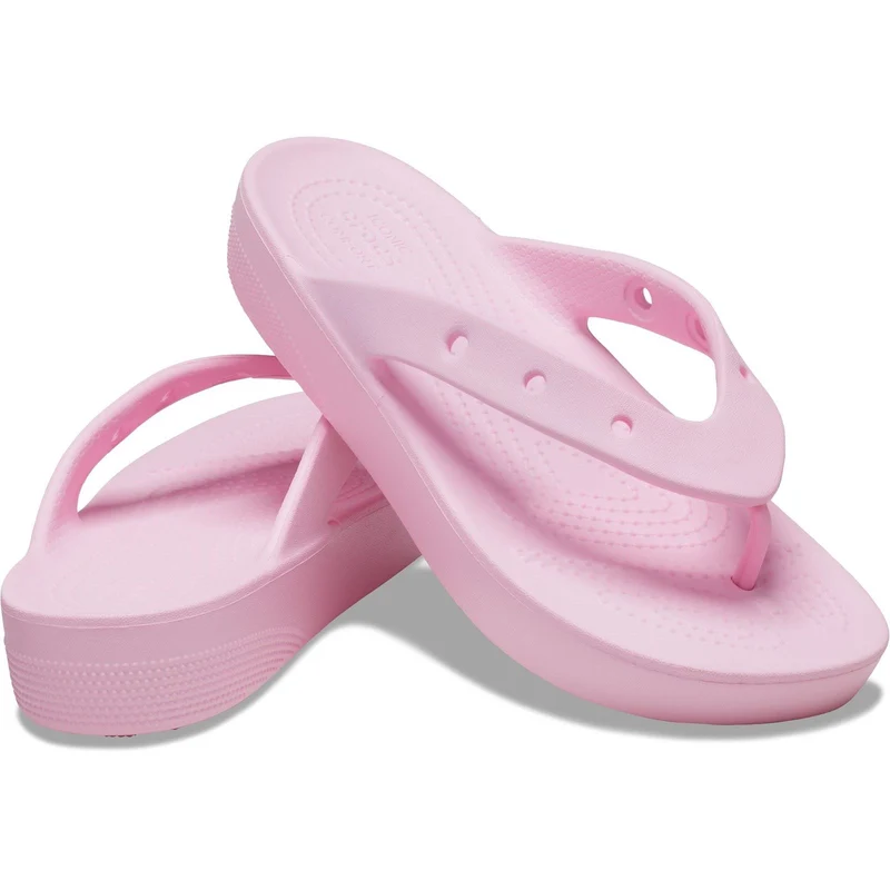 Chanclas de plataforma clásicas Crocs 207714 para mujer