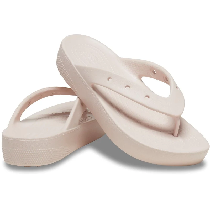 Chanclas de plataforma clásicas Crocs 207714 para mujer