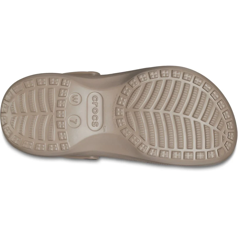 Sandalias tipo zueco con plataforma forrada Crocs 207938 Classic para mujer