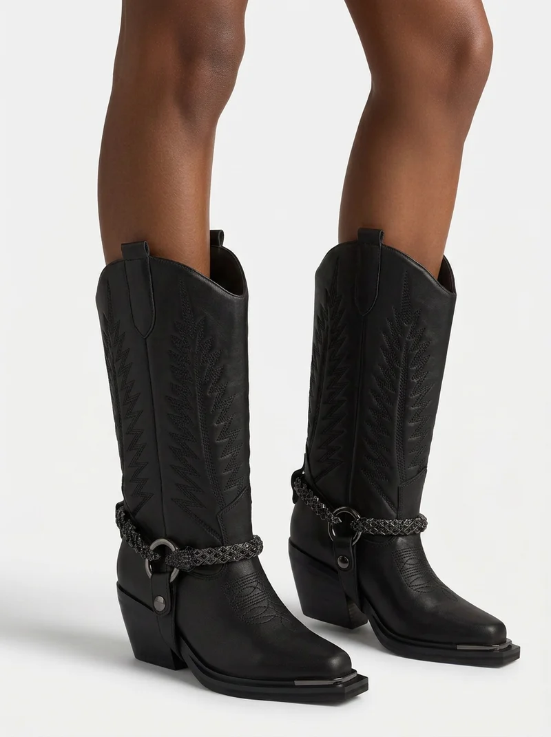 BOTA COWBOY DE PIEL