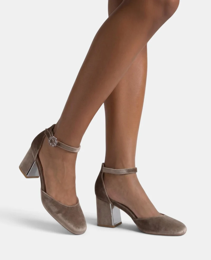 ZAPATO SALÓN DE TERCIOPELO