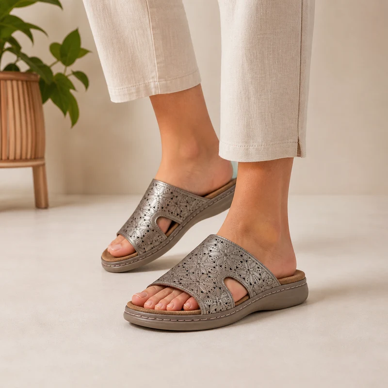 MUJER SANDALIA COMODO LUMIN TAUPE