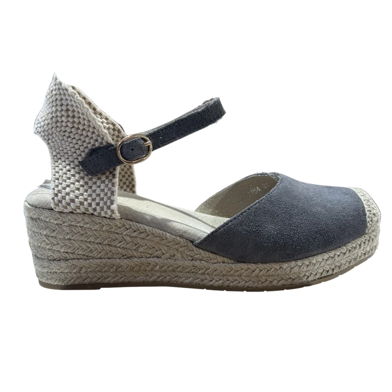 MUJER ESPARTO BÁSICO AZUL MARIA