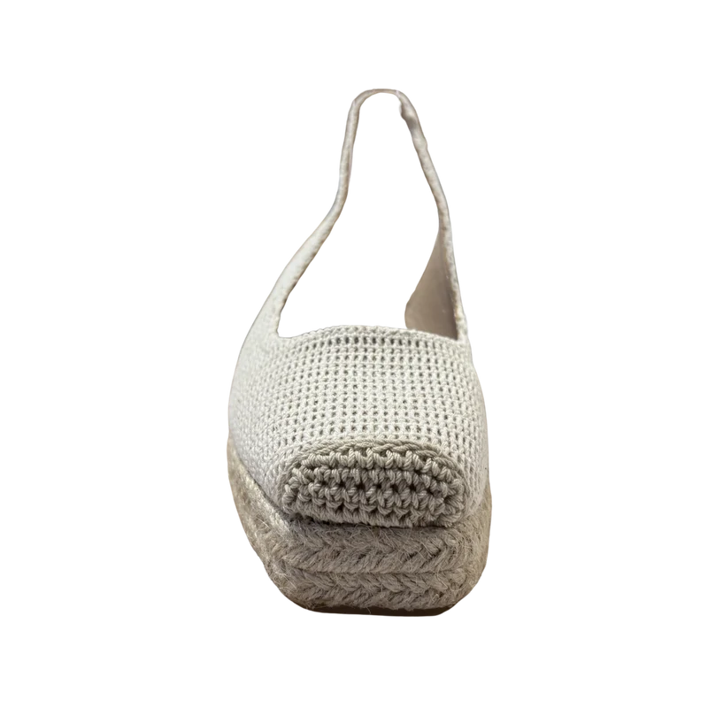 MUJER ESPARTO CUÑAS BEIGE LAURA