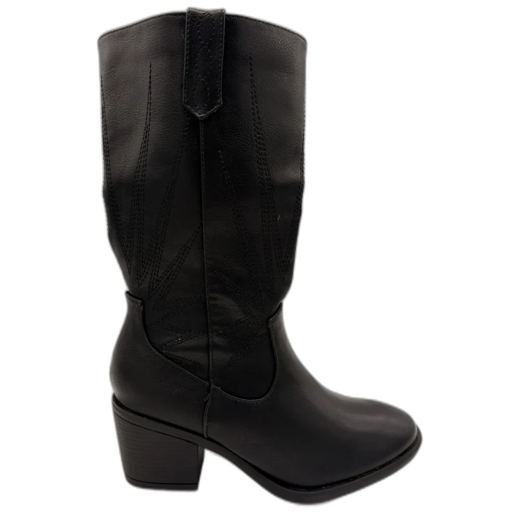 MUJER SBTM BOTA TACON WINI NEGRO