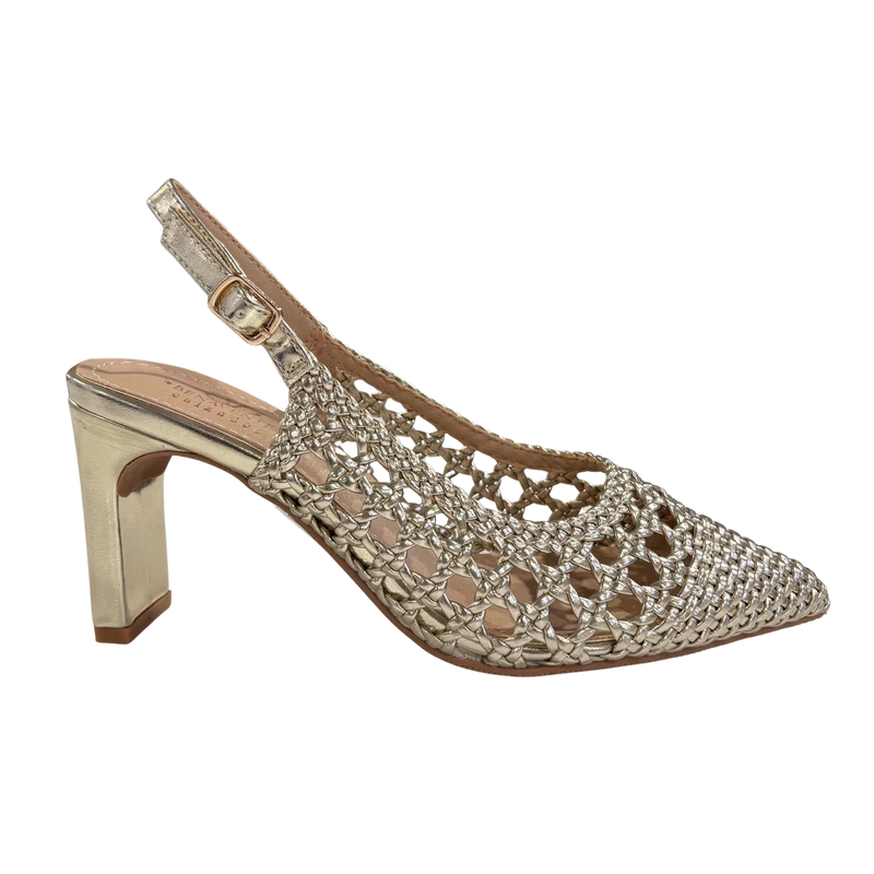 MUJER SSLM SALON MELI ORO-BEIGE