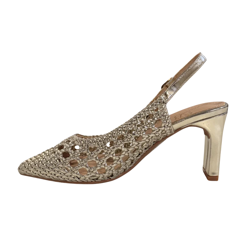 MUJER SSLM SALON MELI ORO-BEIGE