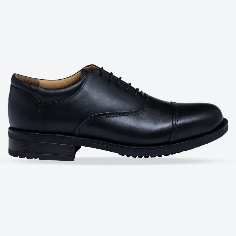 Zapatos Oxford Roamers Blind Eye Capped M827A de corte ancho para hombre